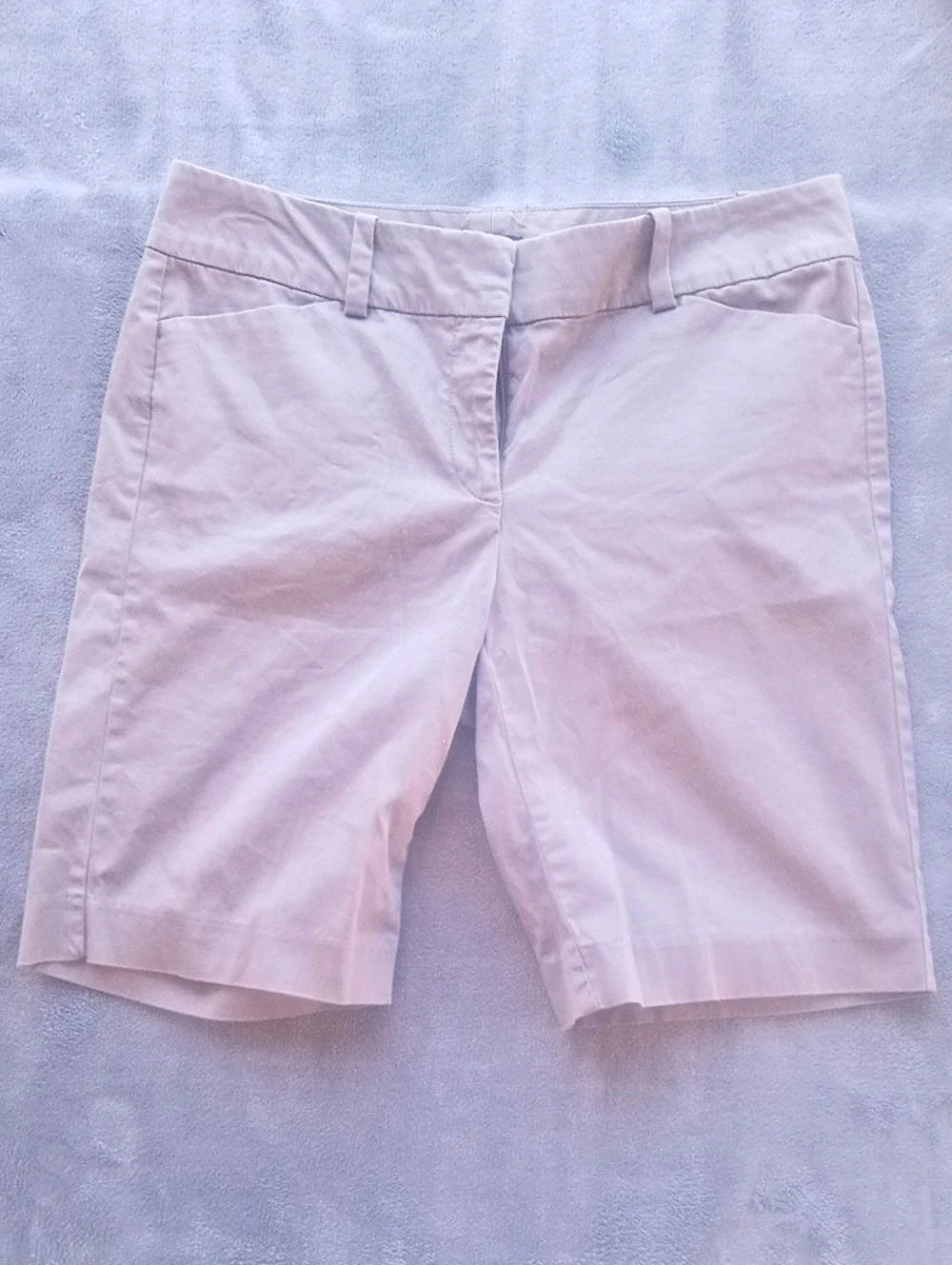 Ann Taylor Signature Bermuda Shorts in Grey Size 6